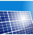 Solar panels vector image
