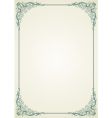Elegant vector frame vector image