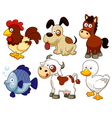Animals vector image