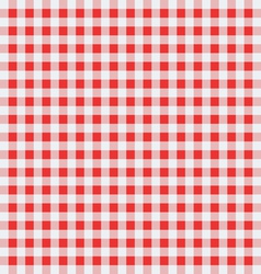 Classic tablecloth vector image