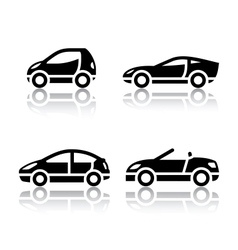 Set of transport icons - Vehicles vector image