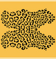 Background of leopard skin pattern Background of leopard skin pattern vector image