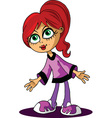 Little Girl vector image