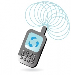 Telephone vector image