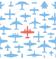 Airplanes vector image