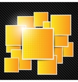 Abstract orange background vector image