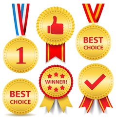 Awards vector image