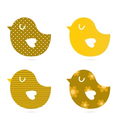 Birds vector image