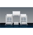 Exhibition stand vector image