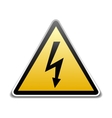 Danger vector image