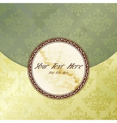 Victorian vintage emblem vector image