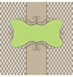 Template frame vector illustration vector image