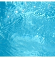 Beautiful clear pool water eps8 vector image