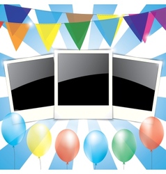 Frames for the photo vector image