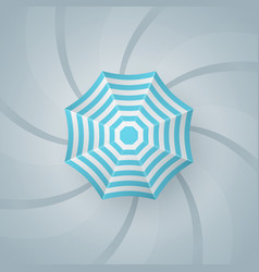 Umbrella icon summer season Umbrella icon summer season vector image