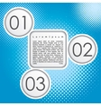 Template for design vector image