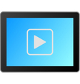 Video start vector image