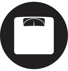 Scales icon vector image