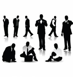 Handsome men vector image