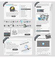 Web template Web template vector image
