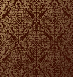 Decorative seamless floral vector image