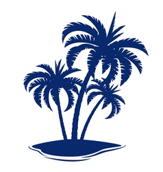 Tropical Island vector image
