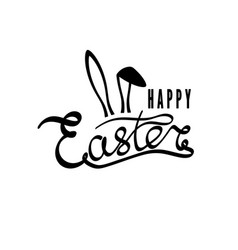 Happy anniversary text lovely hand lettering Vector Image