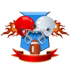 Sport helmets vector image