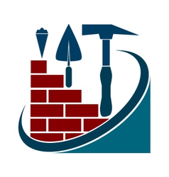 Construction business tools vector image