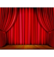 Curtain vector image