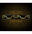 Vintage seamless pattern vector image