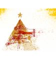 Christmas tree vector image