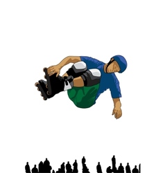 Roller vector image