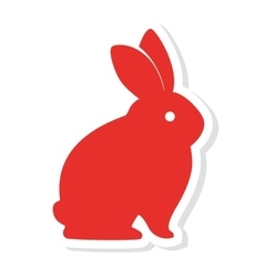 Cartoon rabbit Royalty Free Vector Image - VectorStock