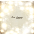 Elegant Christmas background with snowflakes and vector image