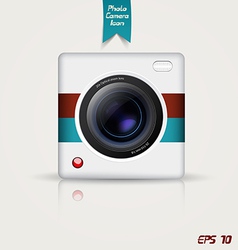Camera app icon vector image