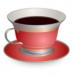 Cup of coffee vector image