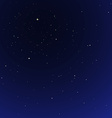 Night star sky cosmos vector image