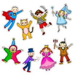 Costume party vector image