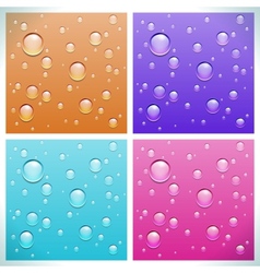 Water Drops vector image