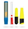 Markers vector image
