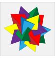 Optical illusion vector image