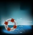 Lifebuoy vector image