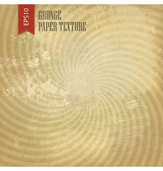 Grunge sunburst background vector image