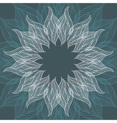 Abstract background with flower Abstract background with flower vector image