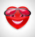 Heart character vector image