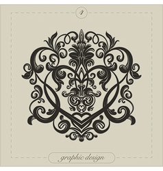 Graphic Element Flourish vector image