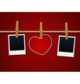 Love cards vector image