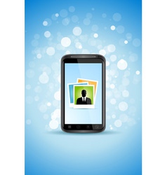 Smartphone vector image