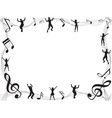 Musical Border vector image